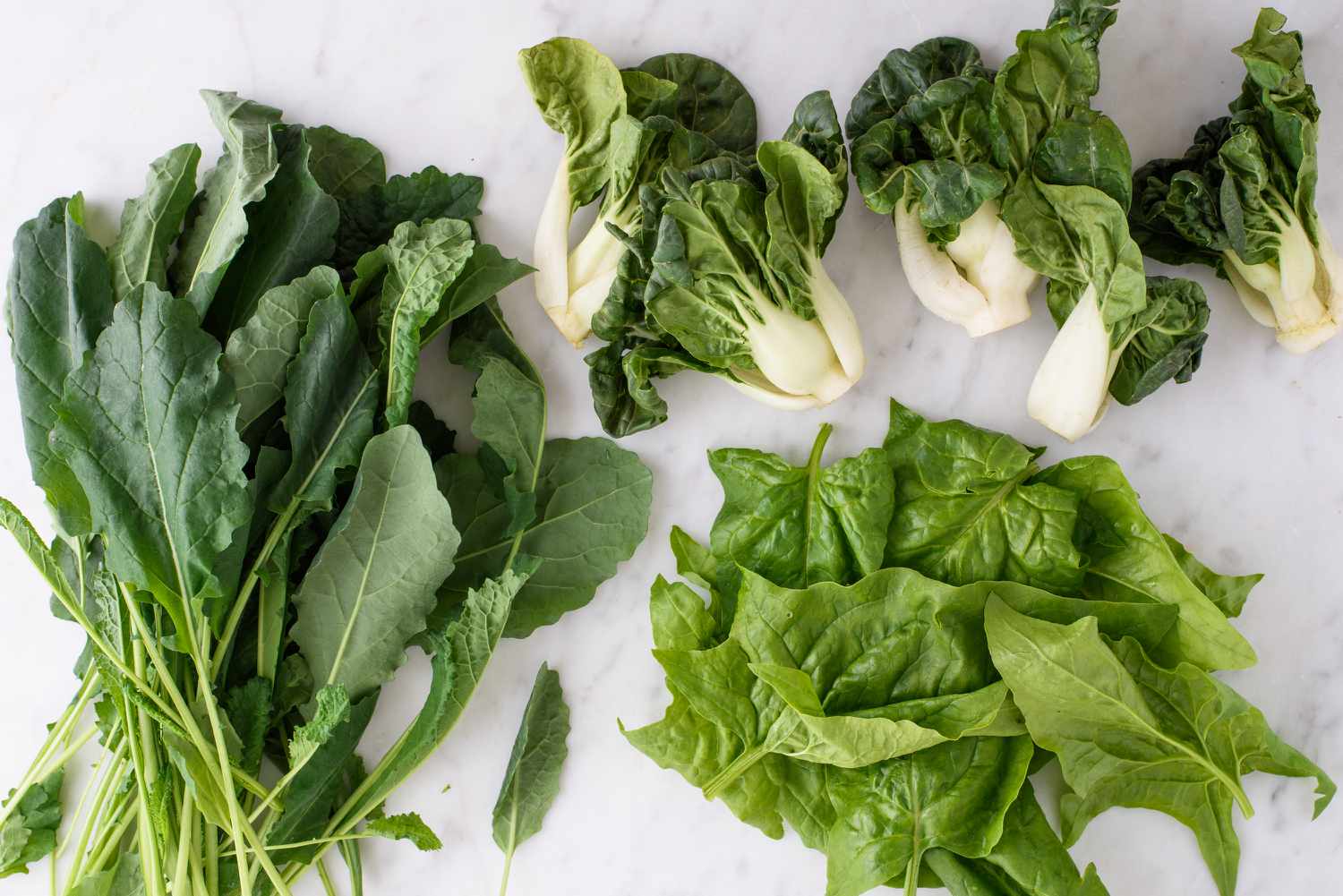 green leafy high fiber vegetables